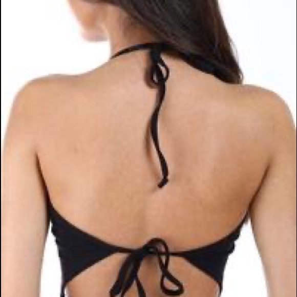 Blue Paisley Bandana Print Halter Top sizes S-3X - Picture 2 of 3